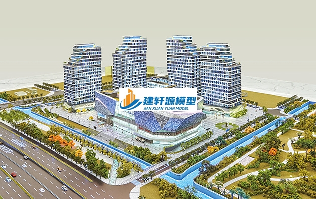 红花岗智慧城模型